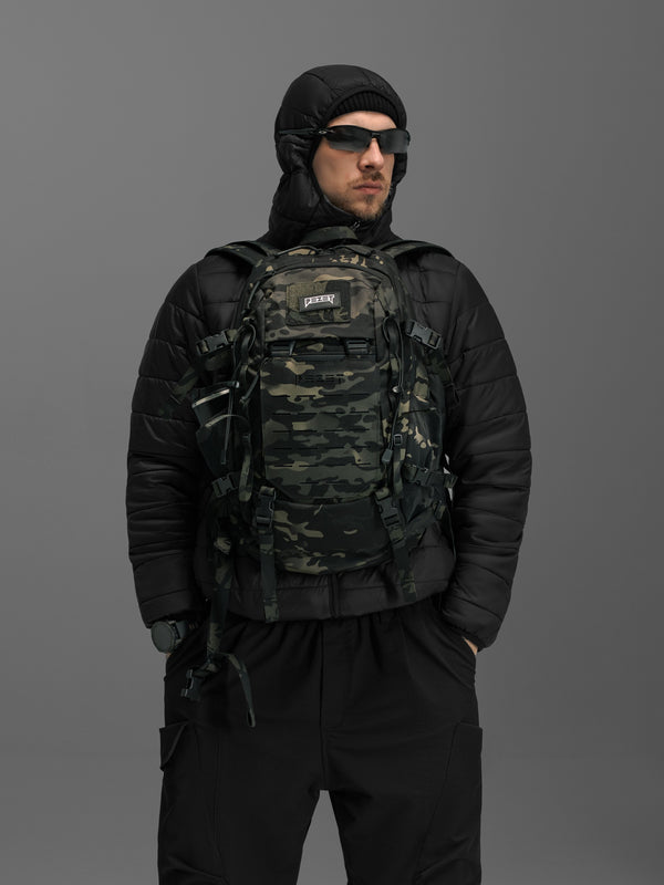 Рюкзак BEZET Range чорний мультикам