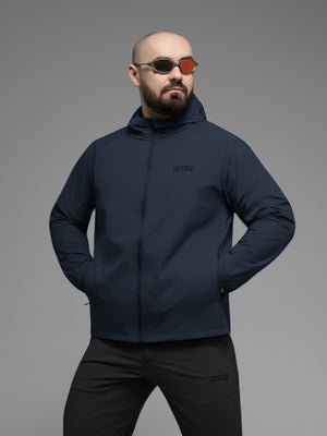 Куртка вітрівка BEZET Solguard UV 100 синій
