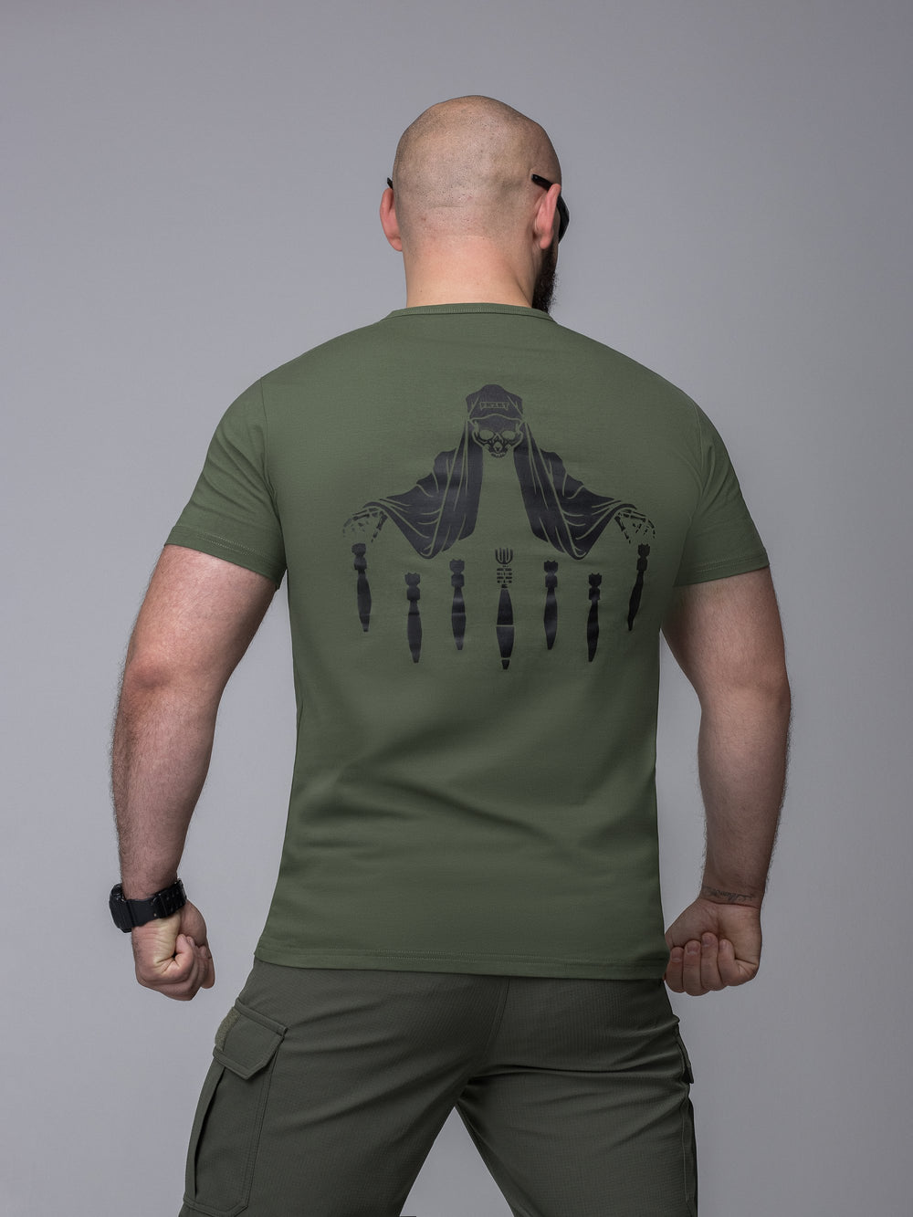 Футболка BEZET Bomb хакі