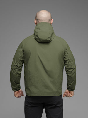 Куртка вітрівка BEZET Solguard UV 100 хакi