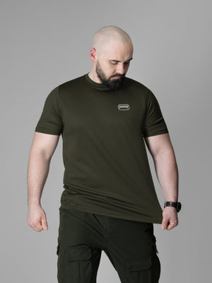 Футболка швидкосохнуча тактична BEZET Basic хакі