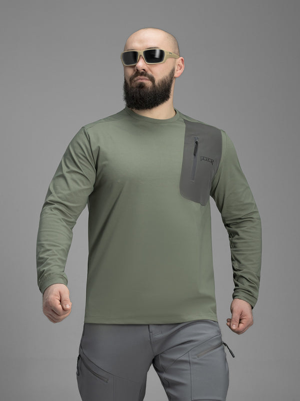 Кофта BEZET ActiveFlex хакі