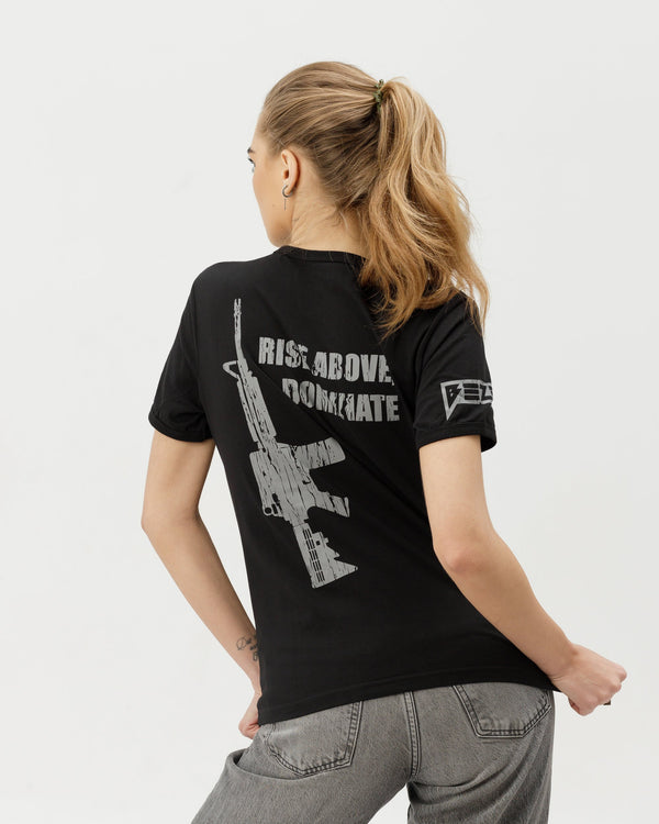 Футболка жіноча BEZET Commando чорний