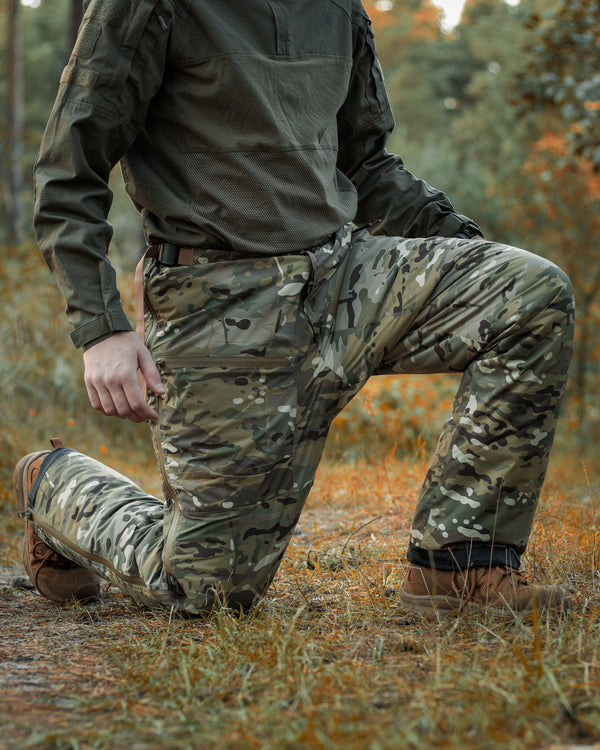 Штани тактичні теплі BEZET PolarGuard мультикам