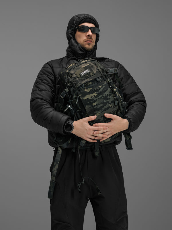 Рюкзак BEZET Range чорний мультикам