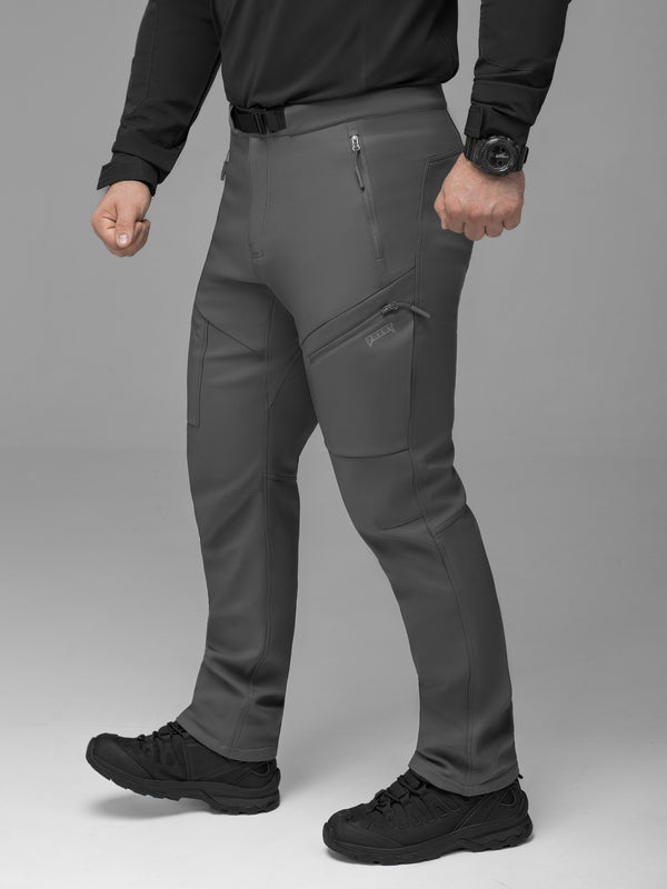 Штани карго тактичні Softshell BEZET Techwear сірий