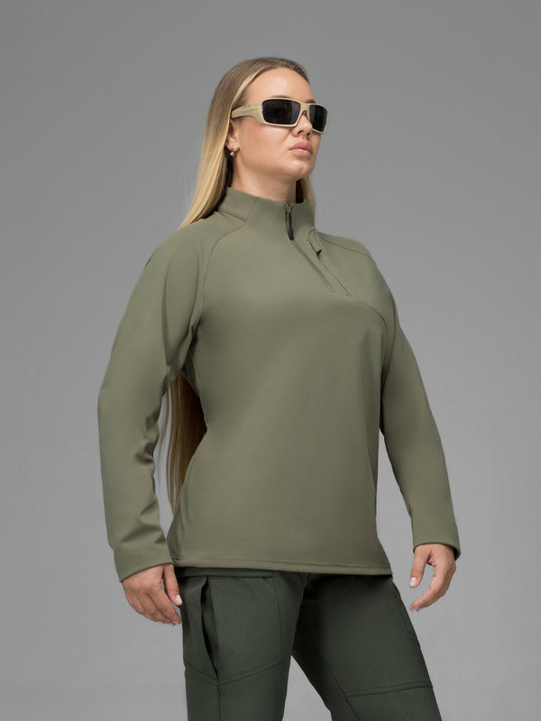 Кофта BEZET жіноча Active хакі