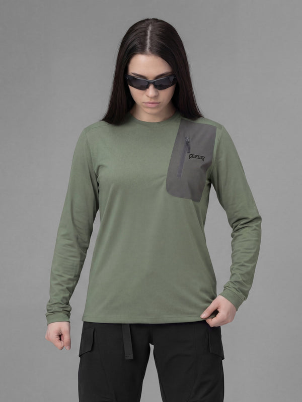 Кофта жіноча BEZET ActiveFlex хакі