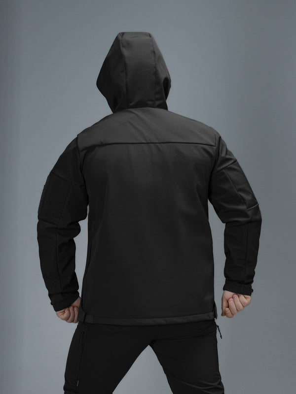 Куртка Softshell BEZET Робокоп GEN.III чорний