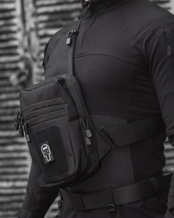 Месенджер BEZET Holster чорний