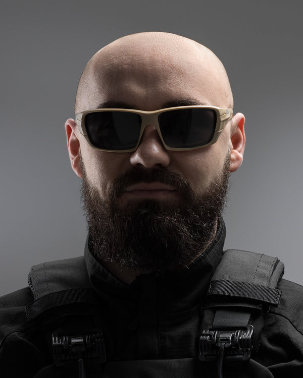 Окуляри тактичні BEZET Shadow пісочний