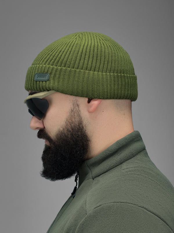 Шапка в'язана BEZET Patrol хакі