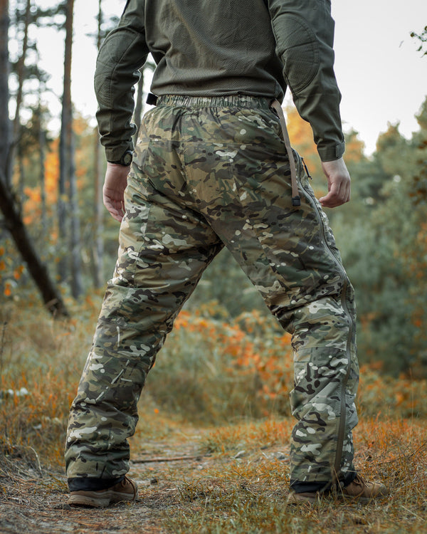 Штани тактичні теплі BEZET PolarGuard мультикам