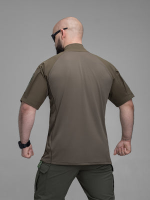 Футболка тактична бойова BEZET Combat хакі