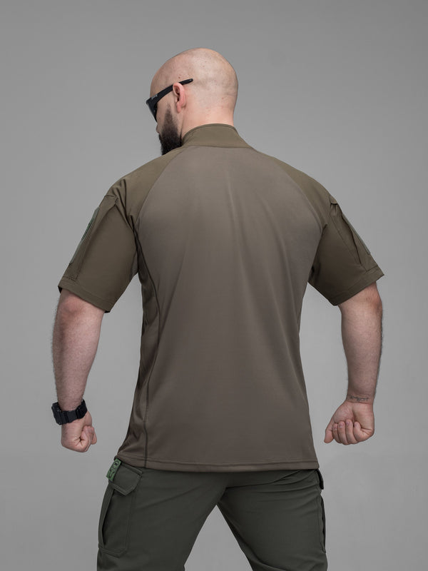 Футболка тактична бойова BEZET Combat хакі