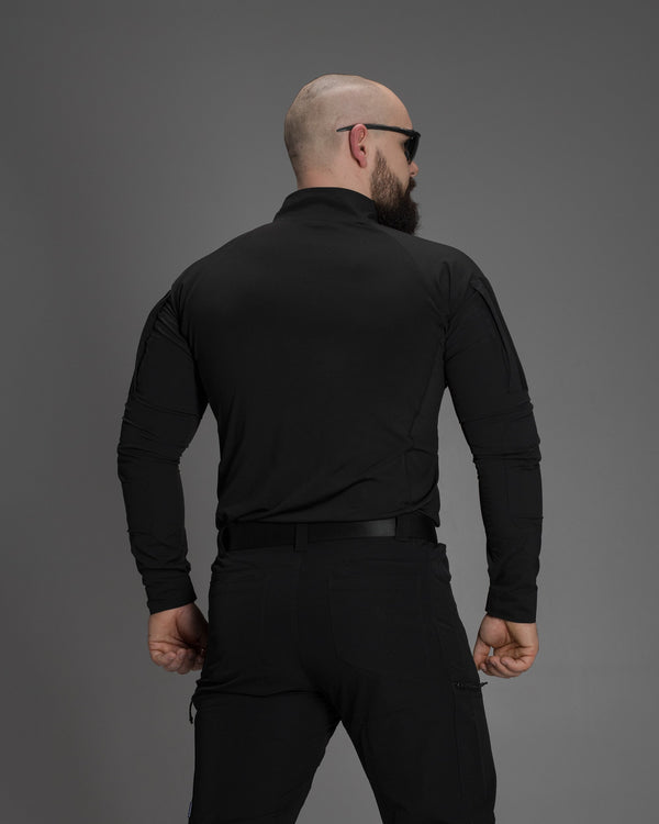 Сорочка тактична чоловіча BEZET Combat чорний