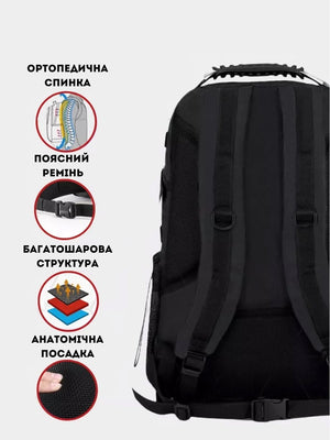 Рюкзак тактичний BEZET Commando чорний