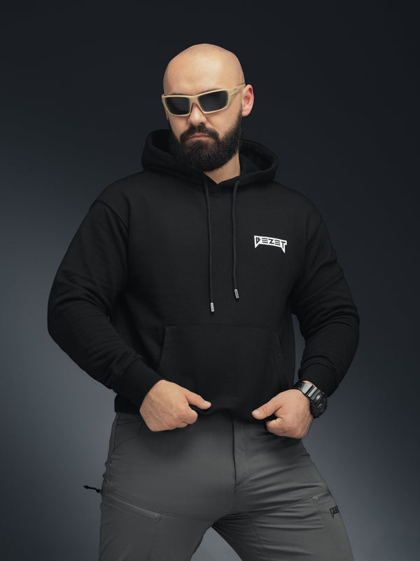Худі BEZET Skull чорний