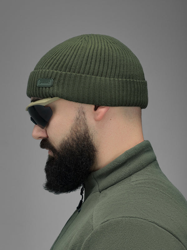 Шапка в'язана BEZET Patrol хакі