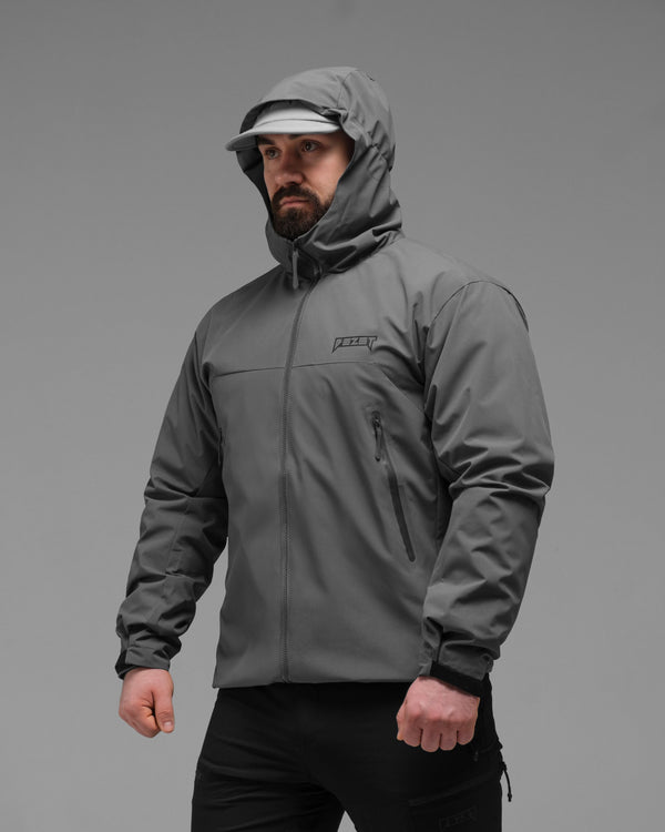 Куртка вітрівка BEZET WindBreaker сірий