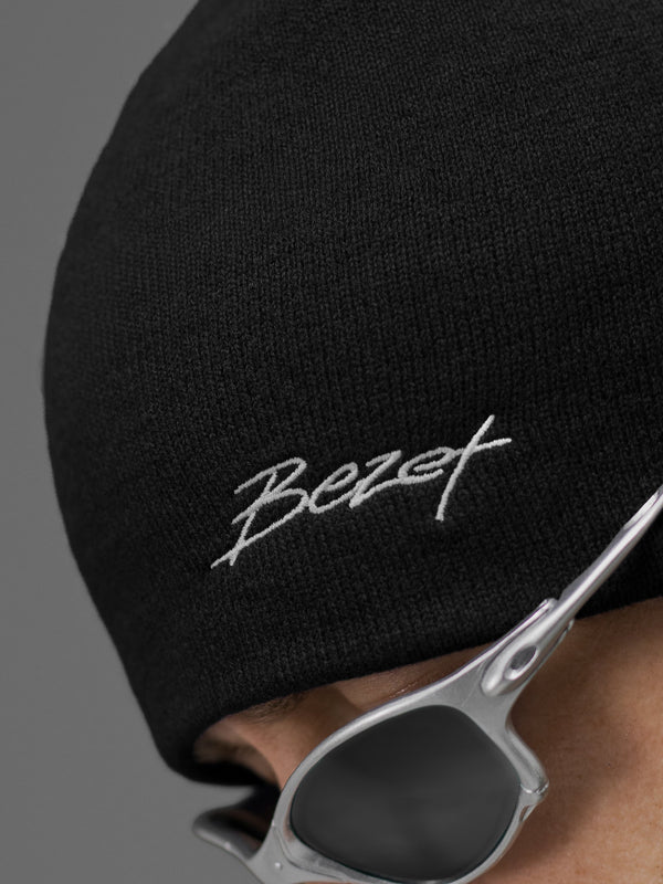 Шапка в'язана жіноча BEZET Minimalist чорний