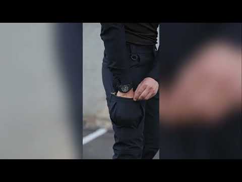 Зимові штани карго тактичні Softshell BEZET Ешелон синій