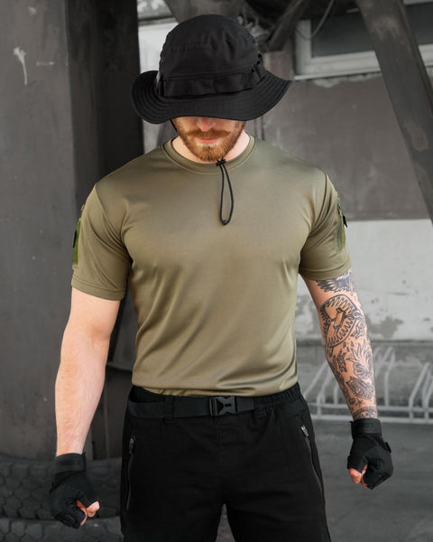 Męska taktyczna koszulka bojowa khaki
