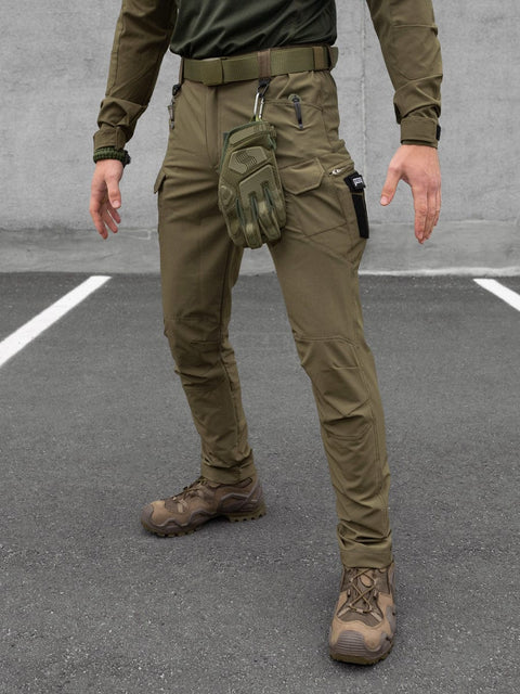 Spodnie męskie bojówki 2.0 khaki